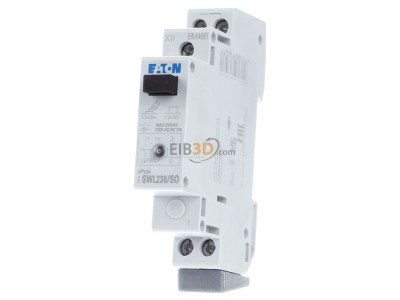 Front view Eaton Z-SWL230/SO Control switch for distribution board 

