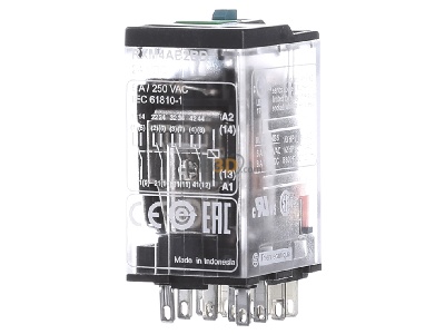 Frontansicht Schneider Electric RXM4AB2BD Miniaturrelais 4W 6A LED 24VDC 