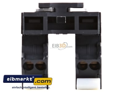 View on the left Schneider Electric ZB5AZ1055 Auxiliary contact block 1 NO/1 NC 
