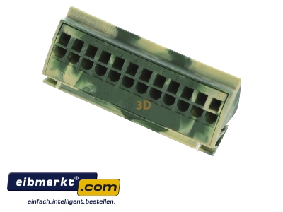 View up front WAGO Kontakttechnik 812-100 Busbar terminal 4mm
