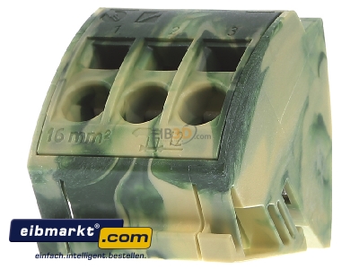 Front view WAGO Kontakttechnik 812-110 Busbar terminal 16mm 
