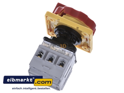 Top rear view Siemens Indus.Sector 3LD2254-0TK53 Safety switch 3-p 11,5kW
