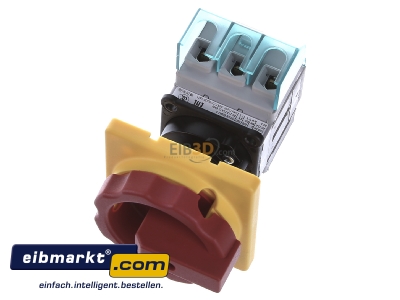 View up front Siemens Indus.Sector 3LD2154-0TK53 Safety switch 3-p 9,5kW 
