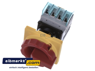 View up front Siemens Indus.Sector 3LD2054-0TK53 Safety switch 3-p 7,5kW
