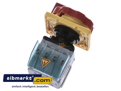 Top rear view Siemens Indus.Sector 3LD2054-0TK53 Safety switch 3-p 7,5kW
