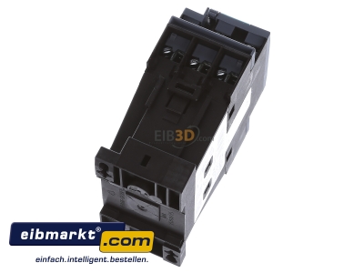 Top rear view Siemens Indus.Sector 3RT2026-1BB40 Magnet contactor 25A 0VAC 24VDC 

