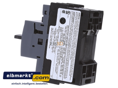View on the right Siemens Indus.Sector 3RV2011-1BA10 Motor protective circuit-breaker 2A 
