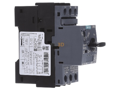 View on the left Siemens 3RV2021-4BA10 Motor protective circuit-breaker 20A 
