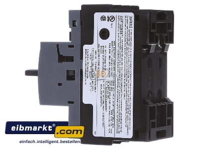 View on the right Siemens Indus.Sector 3RV2021-4DA10 Motor protective circuit-breaker 25A - 

