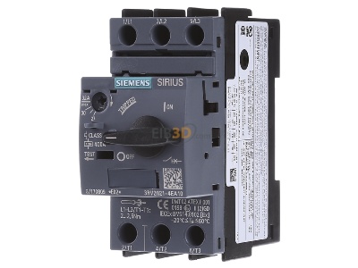 Front view Siemens 3RV2021-4EA10 Motor protective circuit-breaker 32A 
