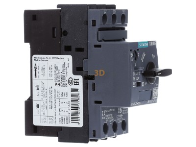 View on the left Siemens 3RV2021-4PA10 Motor protection circuit-breaker 36A 

