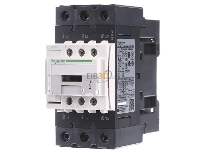 Front view Schneider Electric LC1D65AE7 Magnet contactor 65A 48VAC 
