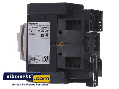 View on the right Schneider Electric LC1DT80AP7 Magnet contactor 65A 230VAC

