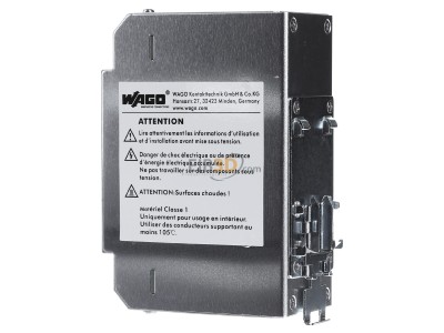 View on the right WAGO 787-712 DC-power supply 85...264V/22...28V 
