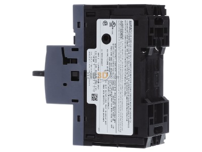 View on the right Siemens 3RV2011-1BA20 Motor protection circuit-breaker 2A 
