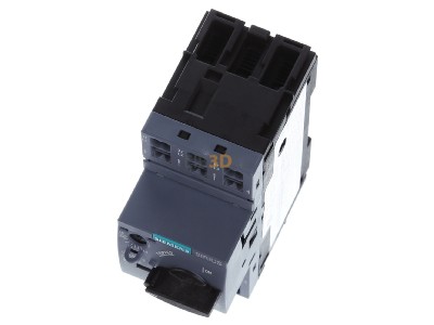View up front Siemens 3RV2011-1BA20 Motor protection circuit-breaker 2A 
