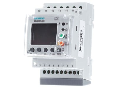 Frontansicht Siemens 5SV8001-6KK Differenzstrom-berwachung 0,03A 30A Digital 