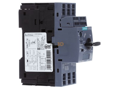 View on the left Siemens 3RV2011-1FA25 Motor protection circuit-breaker 5A 
