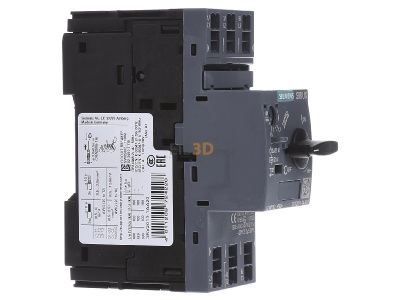 View on the left Siemens 3RV2011-1AA20 Motor protective circuit-breaker 1,6A 
