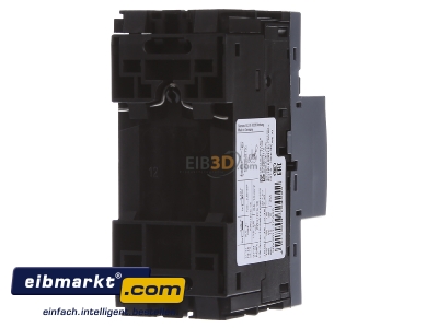 Back view Siemens Indus.Sector 3RV2011-1CA20 Motor protective circuit-breaker 2,5A
