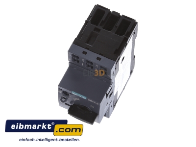 View up front Siemens Indus.Sector 3RV2011-1CA20 Motor protective circuit-breaker 2,5A
