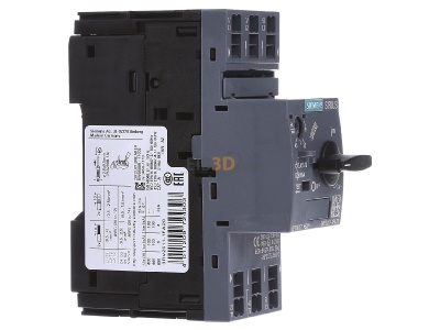 View on the left Siemens 3RV2011-1FA20 Motor protective circuit-breaker 5A 
