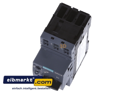 View up front Siemens Indus.Sector 3RV2011-1JA20 Motor protective circuit-breaker 10A - 
