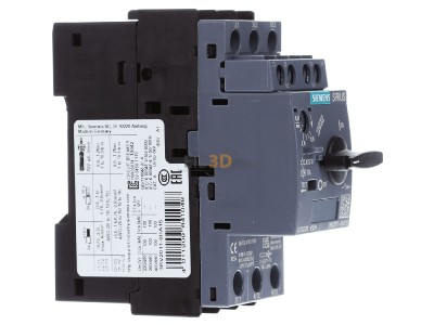 View on the left Siemens 3RV2011-0HA15 Motor protection circuit-breaker 0,8A 
