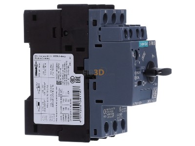 View on the left Siemens 3RV2011-1CA15 Motor protection circuit-breaker 2,5A 

