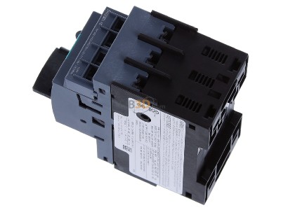 View top right Siemens 3RV2011-1CA15 Motor protection circuit-breaker 2,5A 
