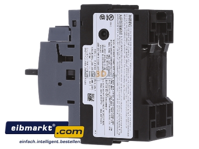 View on the right Siemens Indus.Sector 3RV20111BA15 Motor protective circuit-breaker 2A
