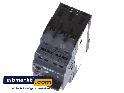 View up front Siemens Indus.Sector 3RV20111BA15 Motor protective circuit-breaker 2A
