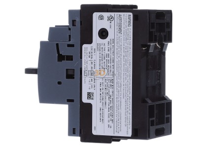 View on the right Siemens 3RV2011-0JA15 Motor protection circuit-breaker 1A 

