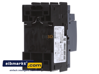 Back view Siemens Indus.Sector 3RV2011-1AA15 Motor protective circuit-breaker 1,6A 
