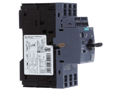 View on the left Siemens 3RV2011-1GA25 Motor protection circuit-breaker 6,3A 

