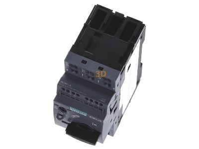 View up front Siemens 3RV2011-1BA25 Motor protection circuit-breaker 2A 
