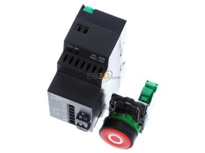 View up front Schneider Electric XB5RFA02 Complete push button 
