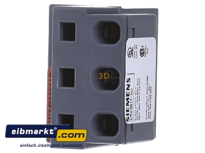 Front view Siemens Indus.Sector 3RV2917-5D Relay accessory - 
