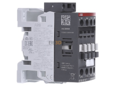View on the left ABB AF09-30-10-11 Magnet contactor 9A 24...60VAC 
