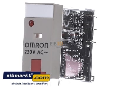 Frontansicht Omron G2R2SNI230ACSNEW Steckrelais LED-Anzeigen 