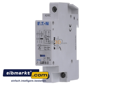 Front view Eaton (Installation) Z-LAR16-O Load shedding relay 10...16A
