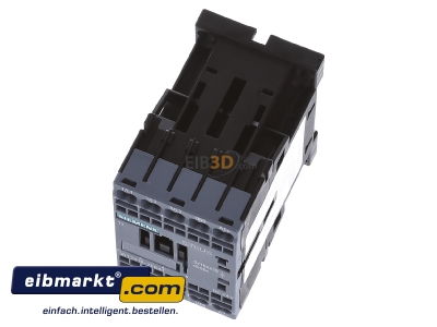 View up front Siemens Indus.Sector 3RT2018-2FB41 Magnet contactor 16A 24VDC 
