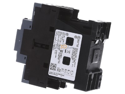 View on the right Siemens 3RT2025-2BB40 Magnet contactor 17A 24VDC 
