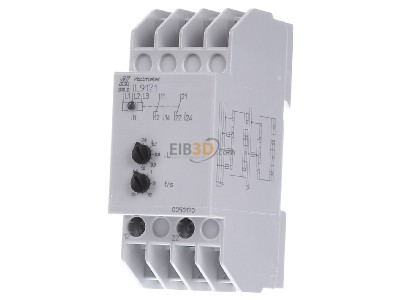 Front view Dold IL9171.12/0300,5-20S Voltage monitoring relay 0...460V AC 
