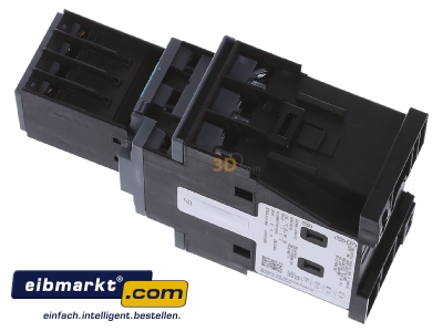 View top right Siemens Indus.Sector 3RT2026-1AL24-3MA0 Magnet contactor 25A 230VAC 0VDC
