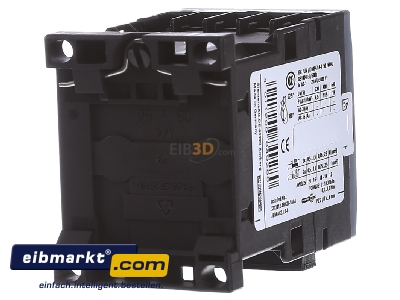 Back view Siemens Indus.Sector 3RT2316-1AB00 Magnet contactor 9A 24VAC 0VDC - 
