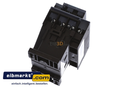 Top rear view Siemens Indus.Sector 3RT2325-1AB00 Magnet contactor 15,5A 24VAC 0VDC
