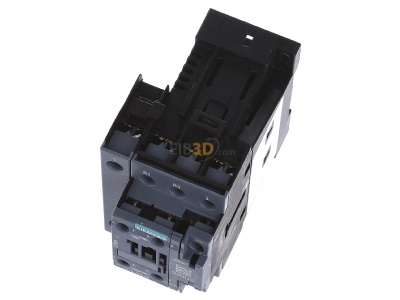 View up front Siemens 3RT2526-1BB40 Magnet contactor 25A 0VAC 24VDC 

