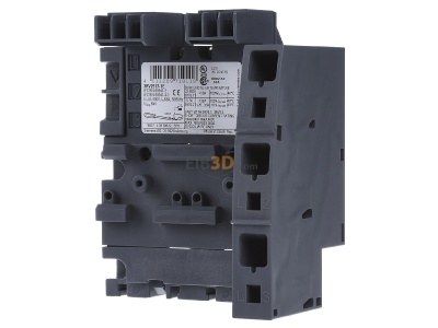 Front view Siemens 3RV2917-1E Chassis part power circuit breaker 3-p 
