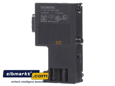 View on the right Siemens Indus.Sector 6ES7972-0BA12-0XA0 Plug for controls - 
